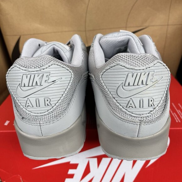 NEW Nike Air Max 90 “Recraft” Triple Wolf Grey CN8490 001 Men Size 12 - Picture 4 of 6